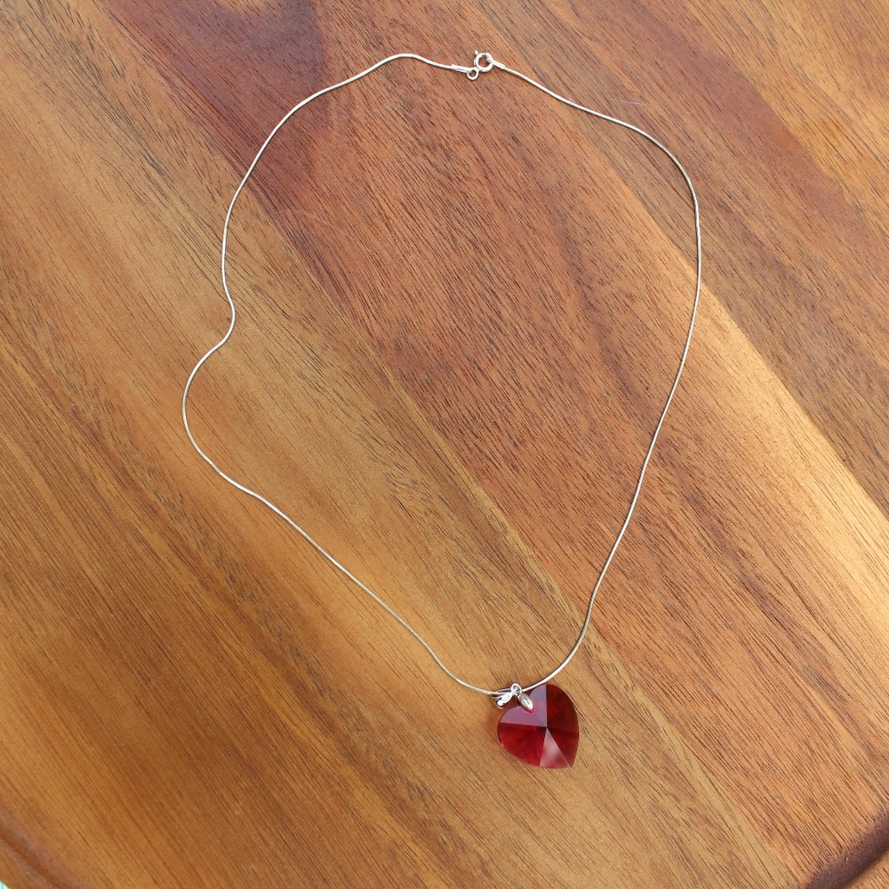 Crystal Heart Necklace